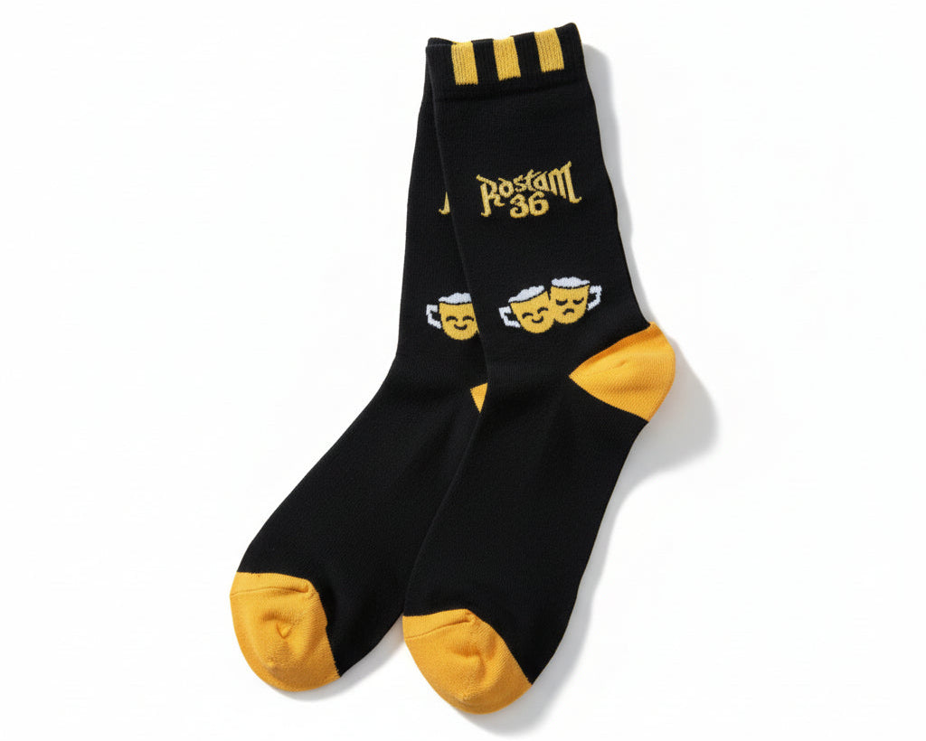 ROSTAM36® Black Socks