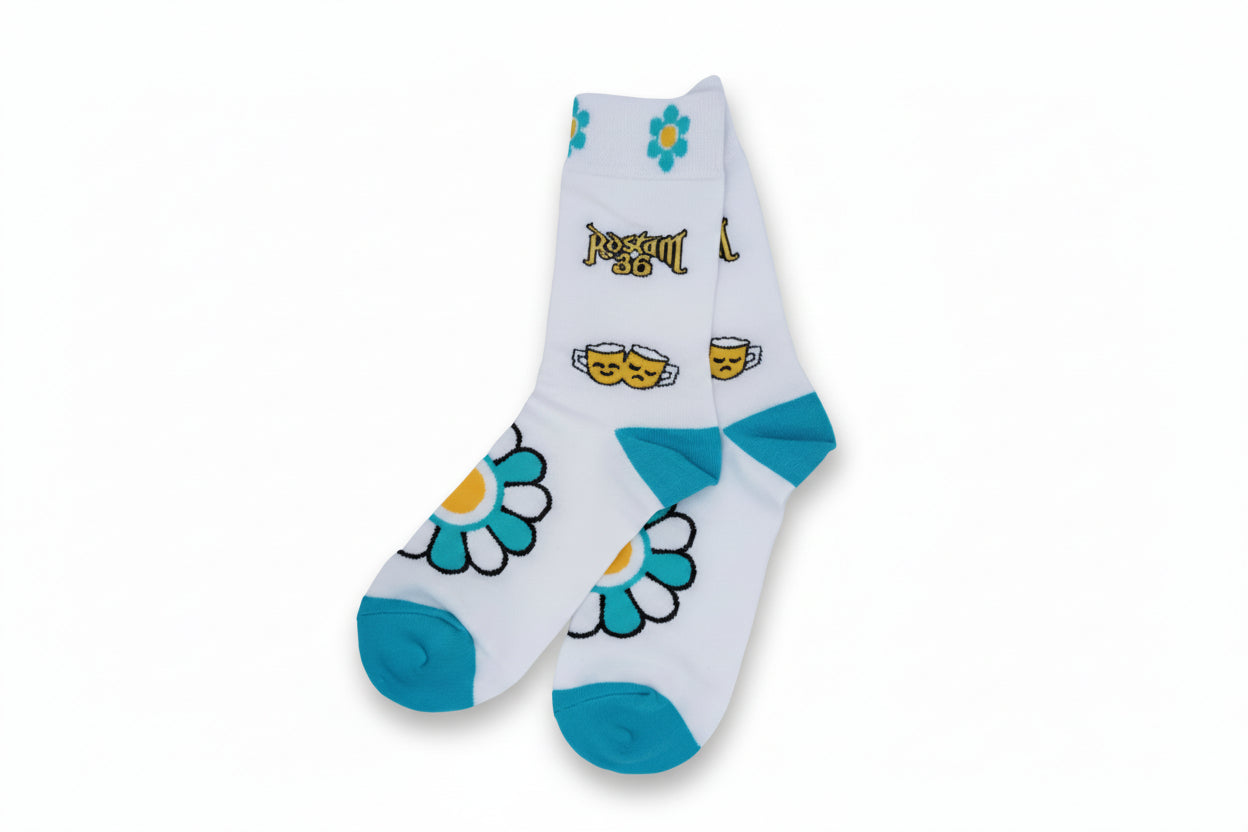 ROSTAM36® White Socks