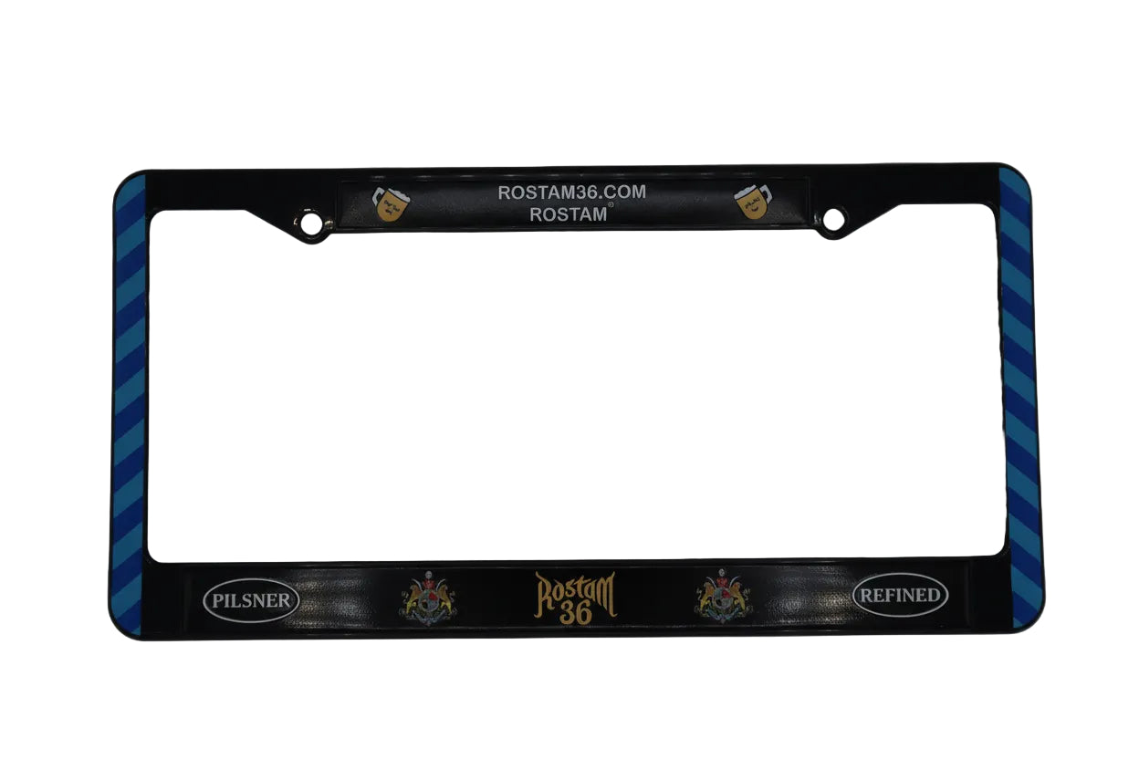 Rostam License Plate Cover